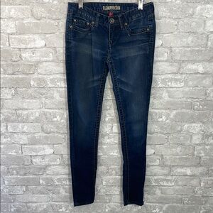 BKE Blue Madison Skinny Jeans with Classic Denim Style